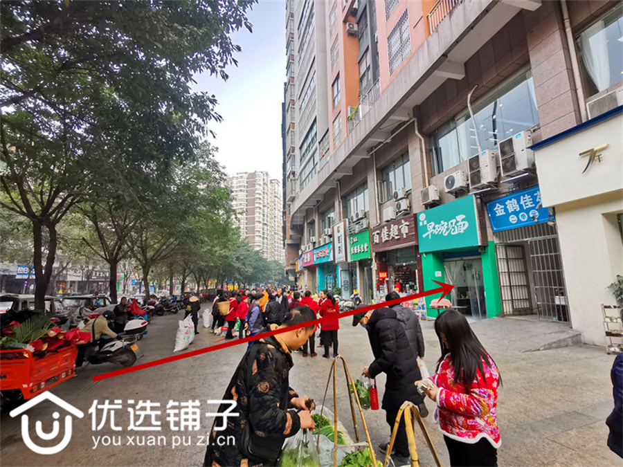 西外金山北路35平面店转让可以空转