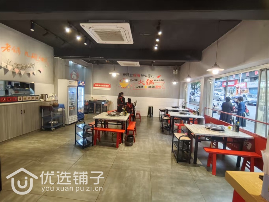 南外民乐街100平转角餐馆转让(二楼合计200)